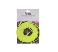 Mon ami Luki - Longe REFLECHISSANTE Silicone 5 M Jaune Fluo - 500X2CM - Jaune Fluorescent - Chien - 500 X 2 CM
