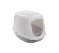 Mon ami Luki - Maison de Toilette Confort Chaton - Apprentissage proprete - Ecru - Chat - 36x30x14CM