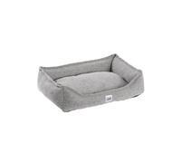 Mon ami Luki - Panier Rectangle - Anti-Derapant - Gris - Chien - 75x60x20CM
