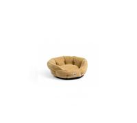 Mon ami Luki - Panier Rond antidérapant Velours côtelé Sable - pour Chien - 100% Polyester