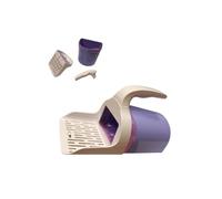 Mon ami Luki - Pelle a litiere avec Sac integre - Blanc - Chat - 27X16X14CM