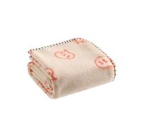Mon ami Luki - Plaid imprime - CREME - 100X70CM