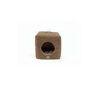 Mon ami Luki - Refuche Cube antiderapant - Marron - Chien - 40X40X40CM