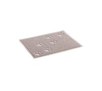 Mon ami Luki - Tapis gamelle/litiere - Taupe - Chien - 40x30CM