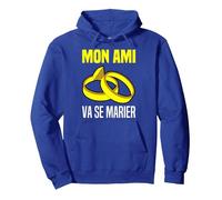 Mon Ami Va Se Marier Annonce De Marriage Meilleur Ami Homme Sweat à Capuche, Unisexe pour Adultes, Bleu Royal, XXL