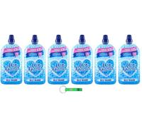Mon Amour - Adoucissant concentré Blu Mare XXL - 72 lavages - 6 x 1800 ml + porte-clés Beni Culinari