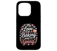 Mon Amour pour la pâtisserie me Permet de Continuer ma Vie de Boulanger Coque pour iPhone 15 Pro