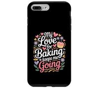 Mon Amour pour la pâtisserie me Permet de Continuer ma Vie de Boulanger Coque pour iPhone 7 Plus/8 Plus