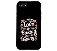 Mon Amour pour la pâtisserie me Permet de Continuer ma Vie de Boulanger Coque pour iPhone SE (2020) / 7/8