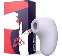 Mon Amour - Sextoy Succion Intime - 3 Vitesses et 7 Fréquences de Succion - Silicone Hypoallergénique - Étanche IPX7 - Recharge Magnétique - Plaisir Sans Contact
