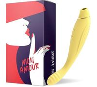 Mon Amour Stimulateur 2 en 1 Succion et Vibration - Silicone Doux Étanche