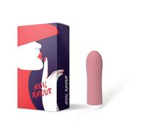Mon Amour - Vibro Bullet ultra-puissant et compact - 10 modes - Silicone médical nervuré - Rechargeable - Étanche IPX6 - Ultra-silencieux - Format mini - 60 min d’autonomie