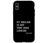 Mon Anglais n'est Pas très Beau Coque pour iPhone X/XS