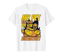 Mon Animal Mange Votre Animal de Compagnie pour Le Petit déjeuner Python Banana Ball Python T-Shirt Graphique avec Valeur