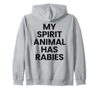 Mon Animal Spirituel a la Rage, C'est drôle Sweat à Capuche
