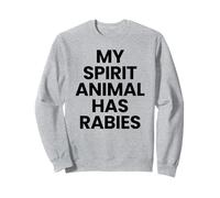 Mon Animal Spirituel a la Rage, C'est drôle Sweatshirt