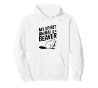 Mon Animal Spirituel est Un Castor Qui Aime Les Animaux drôles Sweat à Capuche