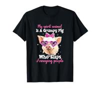 Mon animal spirituel est un cochon grincheux qui gifle des gens ennuyeux T-Shirt