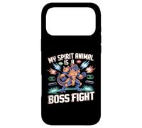 Mon Animal Spirituel est Un Dragon de Jeu rétro de Combat de Boss Coque pour iPhone 17 Pro Max