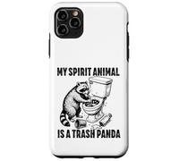 Mon Animal Spirituel est Un Fan de mèmes Trash Panda Raccoon Coque pour iPhone 11 Pro Max