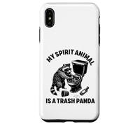 Mon Animal Spirituel est Un Fan de mèmes Trash Panda Raccoon Coque pour iPhone XS Max