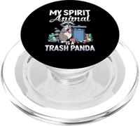 Mon Animal Spirituel est Un Panda Poubelle PopSockets PopGrip pour MagSafe