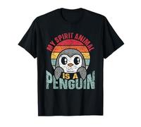 Mon Animal Spirituel Est Un Pingouin Pingouins Pingouin T-Shirt