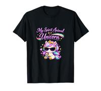 Mon Animal Spirituel est Une Licorne, Motif Kawaii Chibi T-Shirt