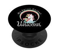 Mon Animal Spirituel est Une Licorne PopSockets PopGrip Adhésif