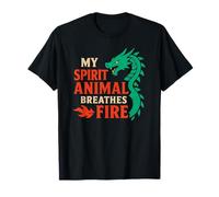 Mon animal spirituel respire un dragon de feu T-Shirt