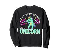 Mon Animal Totem est Une Licorne Dab Magique drôle Sweatshirt