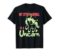 Mon Animal Totem Est Une Licorne Fantaisie Cool T-Shirt