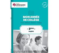 Mon année d'anglais 3e : Cours, méthode, exercices, corrigés