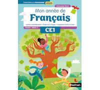Mon année de francais CE1 - Fichier élève 2: Programme 2025
