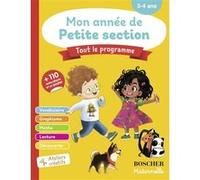Mon année de Petite section N.E. 2024 Séverine Cordier (Illustration), Mathilde Bonin (Auteur)