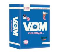 Mon année en 365 jours - 2026 - VDM Vie de merde - Collectif - Hugo Image - Ephéméride