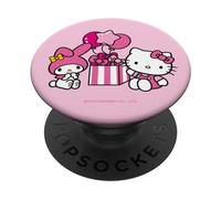 Mon anniversaire avec Hello Kitty et My Melody PopSockets PopGrip Adhésif