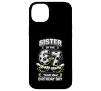 Mon Anniversaire, garçon, J'avais 6 Ans Maintenant J'Ai 7 Ans Six Seven Soccer 67 Sister Coque pour iPhone 14 Plus