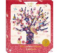 Mon arbre à bijoux à décorer - boîte avec accessoires - Julie Faulques - Deux Coqs D'or - Boîte ou accessoire - Jeux livres objets