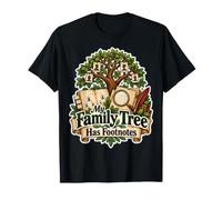Mon Arbre généalogique Contient des Notes de Bas de Page et Une généalogie T-Shirt