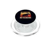 Mon Arbre généalogique Meet The Ancestors Gorgonopsian Retro PopSockets PopGrip pour MagSafe