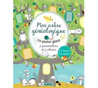 Mon arbre généalogique: Un poster géant à personnaliser et à colorier