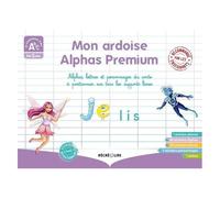 Mon Ardoise Alphas Premium - Avec 1 Ardoise Pliante, 60 Alphas, 60 Lettres, 7 Personnages Du Conte Repositionnables, 1 Guide