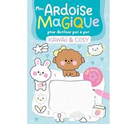 Mon ardoise magique pour dessiner pas à pas - kawaii & cosy - 60 dessins faciles