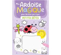 Collectif – Mon ardoise magique pour dessiner 10 petites bêtes pas à pas et 50 dessins faciles