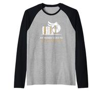 Mon Argent va à Hay and Tack Equestrian Mom Manche Raglan