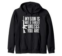 Mon Arme n'est Pas Une Menace, sauf si Vous l'êtes Sweat à Capuche