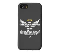 Mon arrière Grand-père, Mon Ange, il me Regarde en mémoire Coque pour iPhone SE (2020) / 7/8