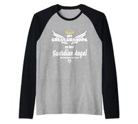 Mon arrière Grand-père, Mon Ange, il me Regarde en mémoire Manche Raglan