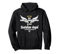 Mon arrière Grand-père, Mon Ange, il me Regarde en mémoire Sweat à Capuche